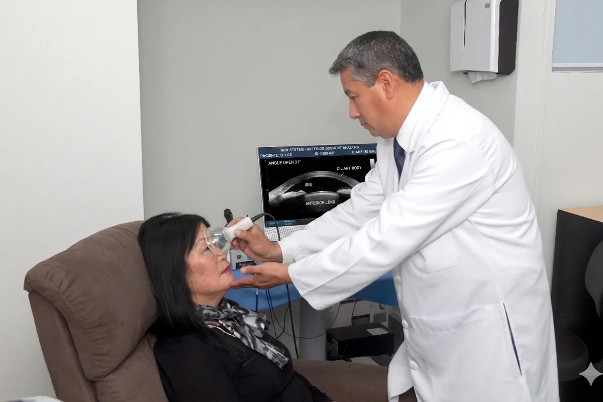 UBM (Biomicroscopía Ultrasónica) 