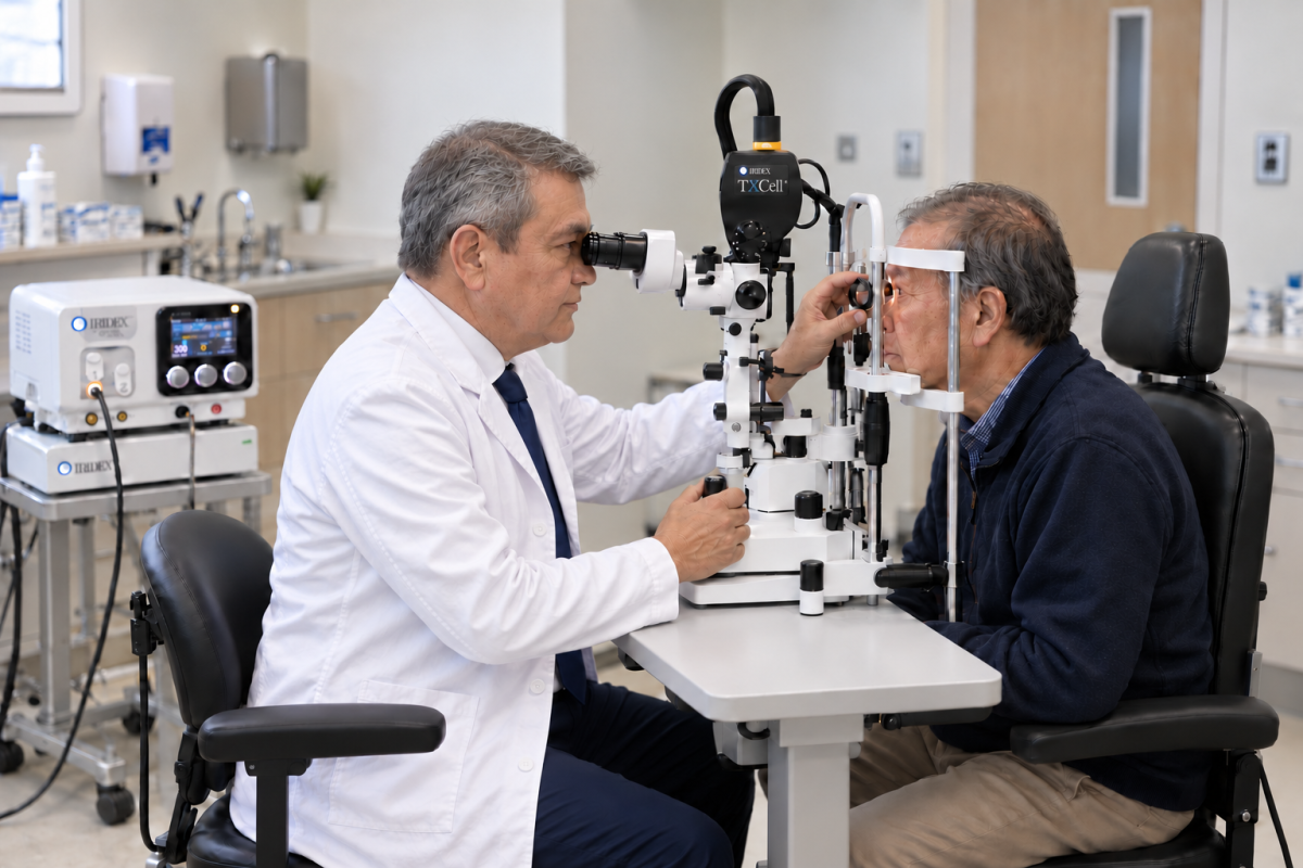 Fotocoagulación de retina (láser)