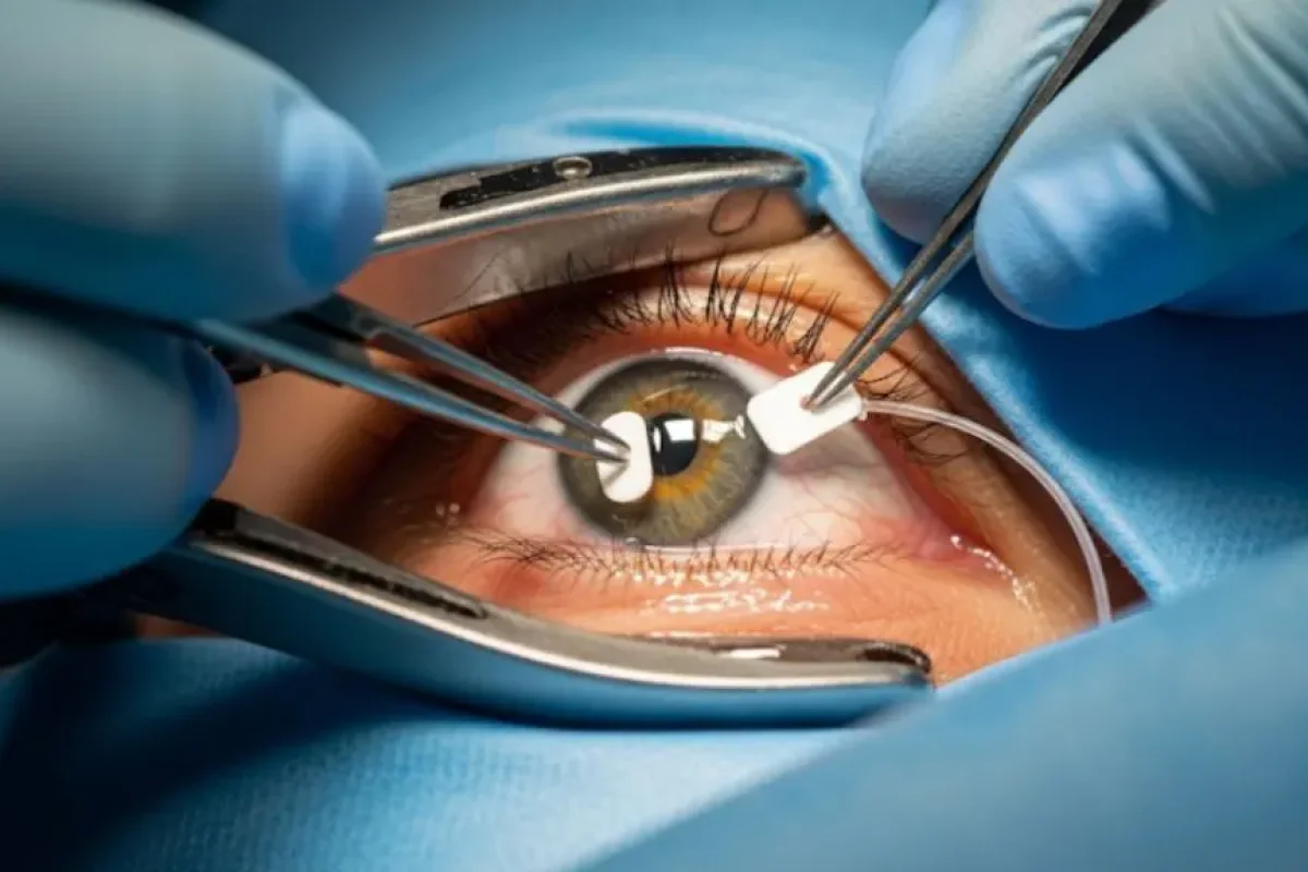 Implante de dispositivo de drenaje / válvula